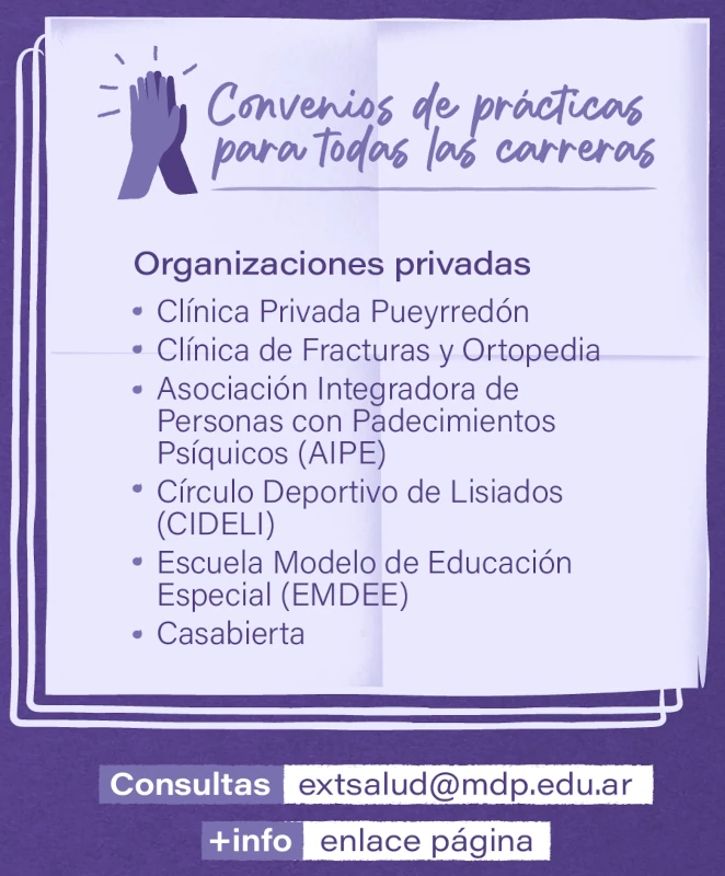otros convenios de prácticas para todas las carreras